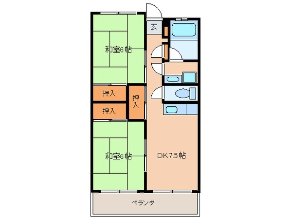 第三松本ビルの物件間取画像